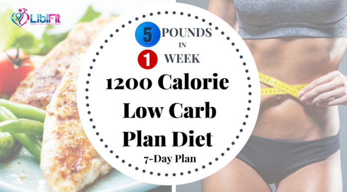 1200 Calorie Low Carb Diet Plan