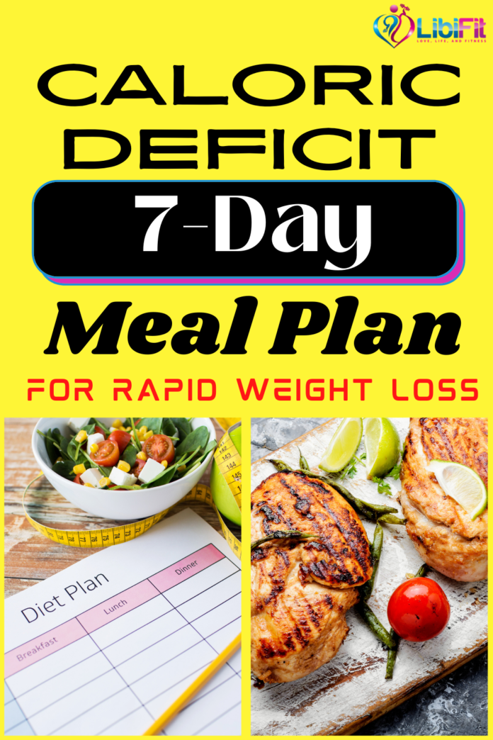 Caloric Deficit Meals for Fast and Easy Weight Loss - Libifit | Dieting ...