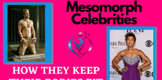 mesomorph female celebrities